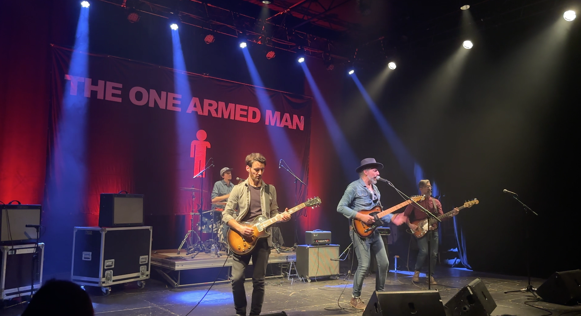 The One Armed Man en concert